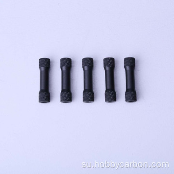 Custom spacer threaded buleud aluminium standoffs